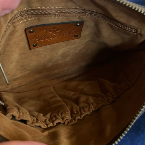 PATRICIA NASH FLORAL EMBOSSED LARGE WRISTLET - Picture 6 of 10